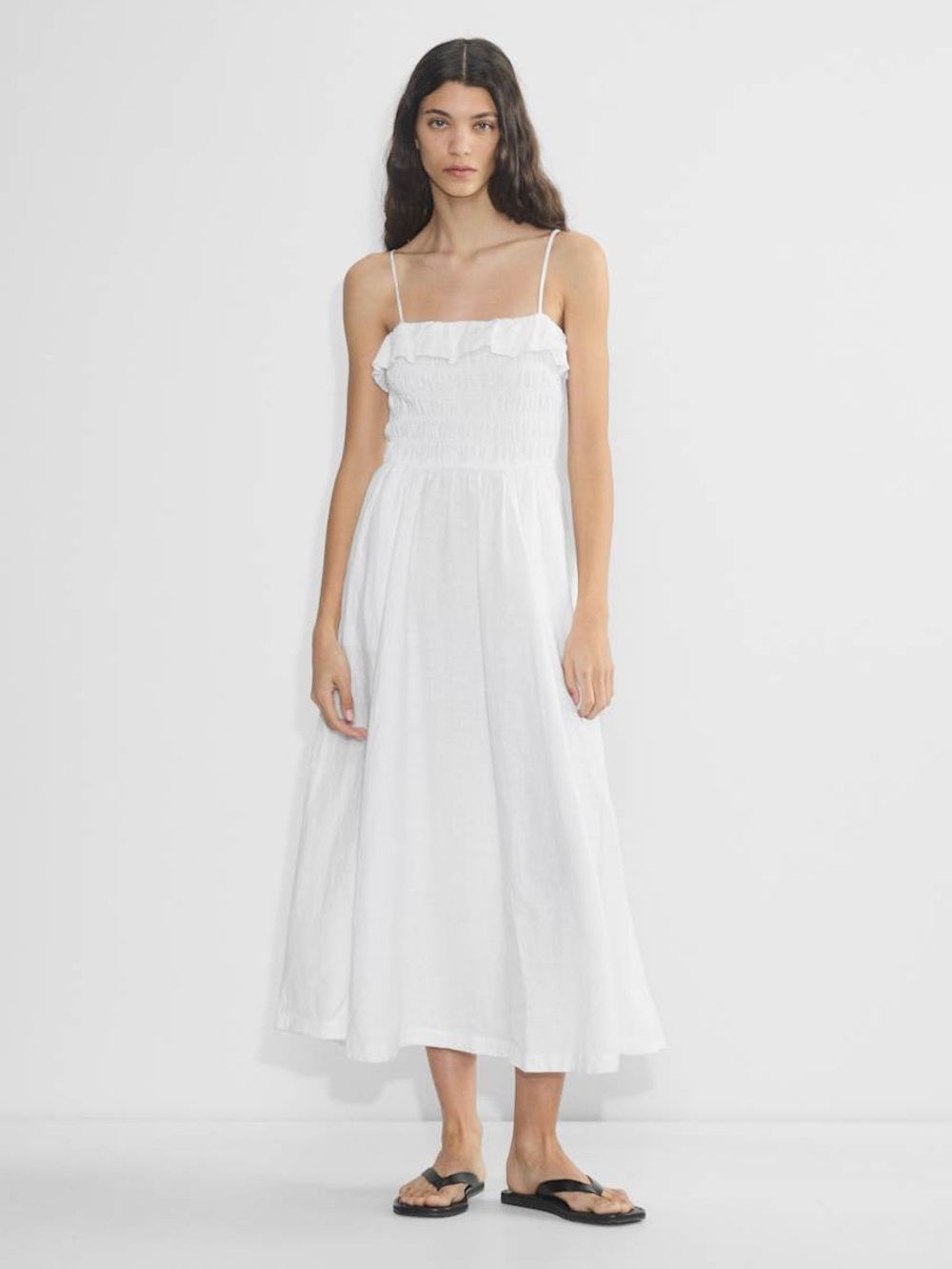 Wilfred Portea Linen Dress (Aritzia)